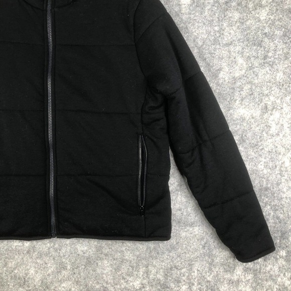 Three Dots Ladies' Quilted Knit Full-Zip Fleece Jacket Small Ladies - Picture 3 of 7